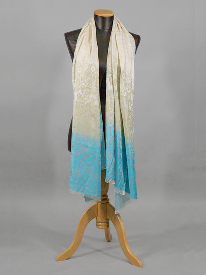 Floral - Cream & Light Blue01