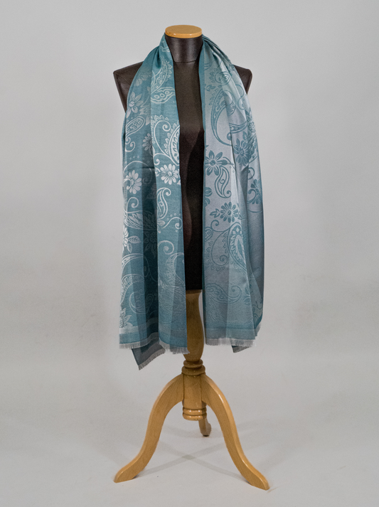 Floral - Teal01