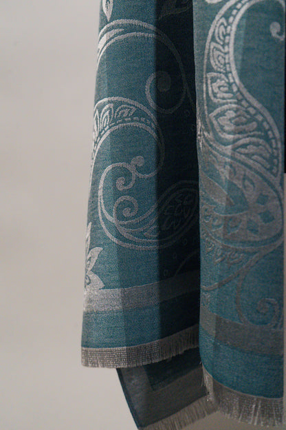 Floral - Teal02