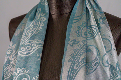Floral - Teal03