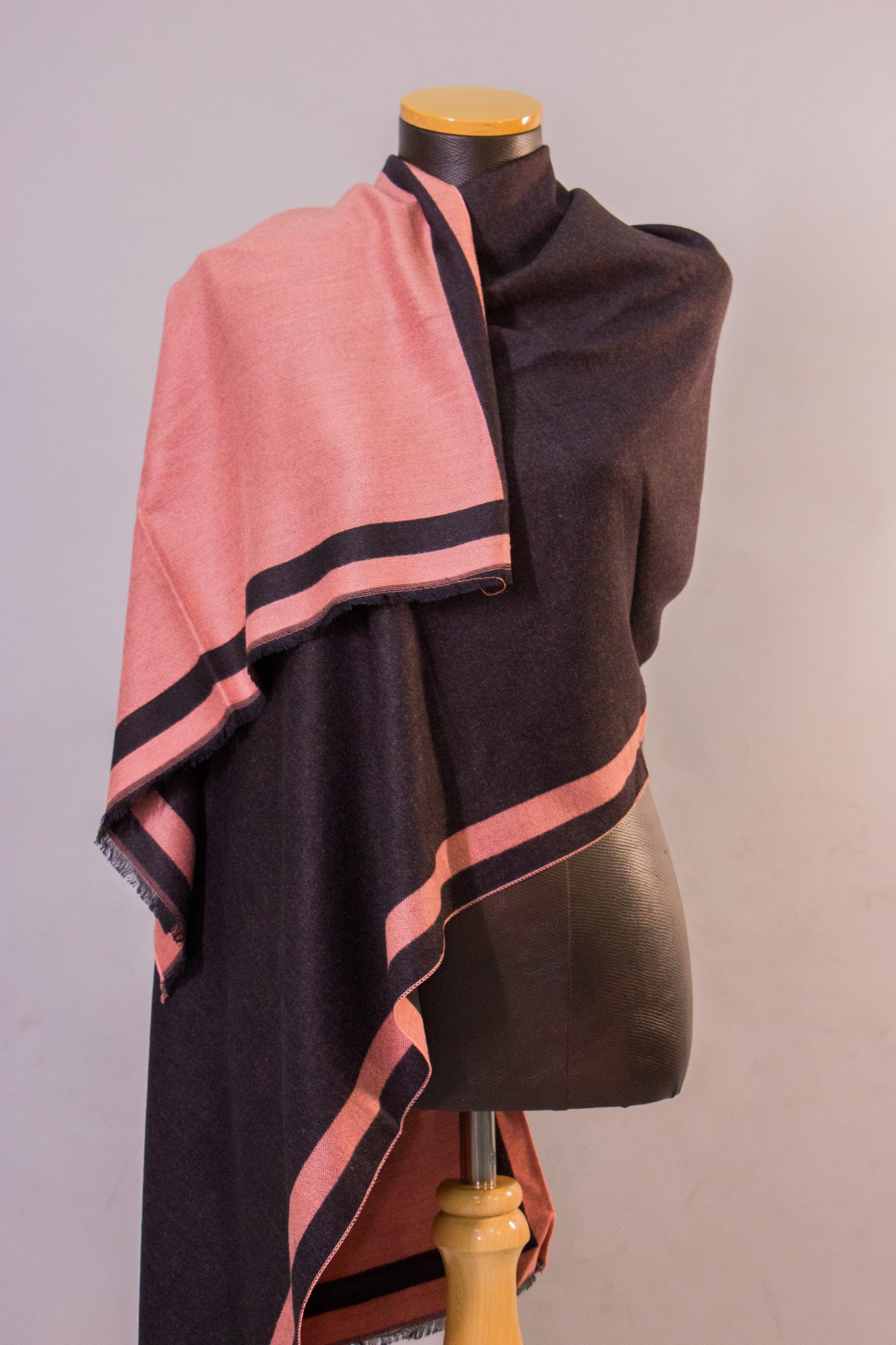 Warmy Stripe - Brown & Pink