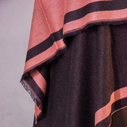 Warmy Stripe - Brown & Pink