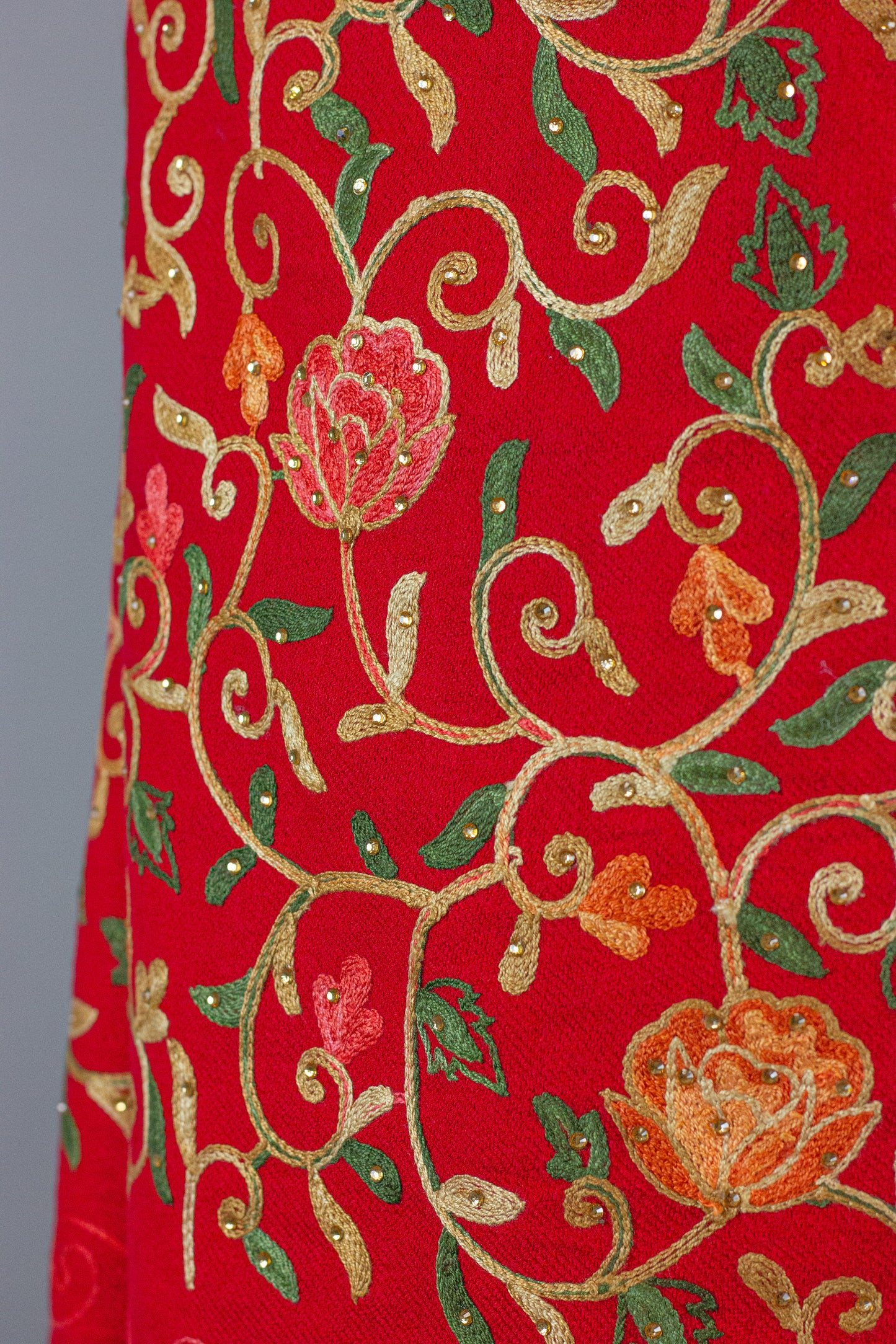 Shiny Needlework - Red