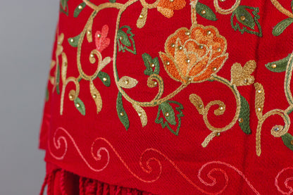 Shiny Needlework - Red