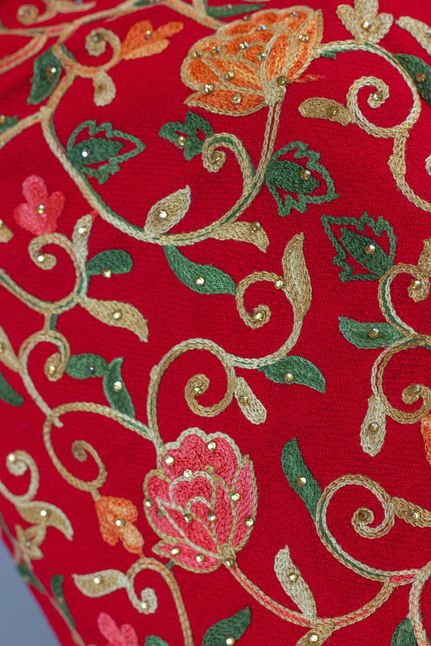 Shiny Needlework - Red