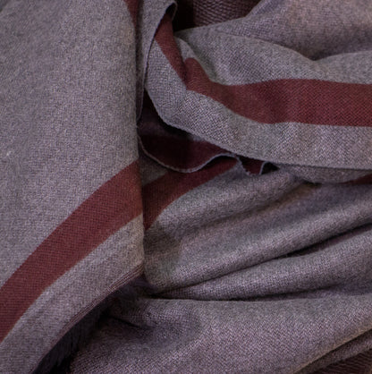 Warmy Stripe - Gray & Brown02