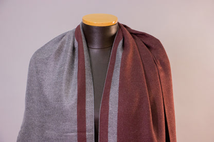 Warmy Stripe - Gray & Brown03