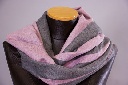 Warmy Stripe - Pink & Gray04